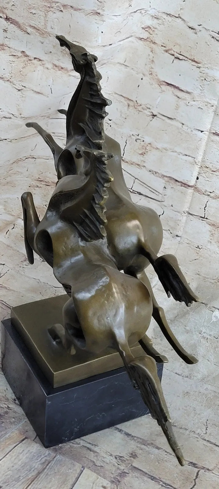 Bronze Sculpture Modern Art Hot Cast by Lost Wax Stallion Museum Quality  Work
