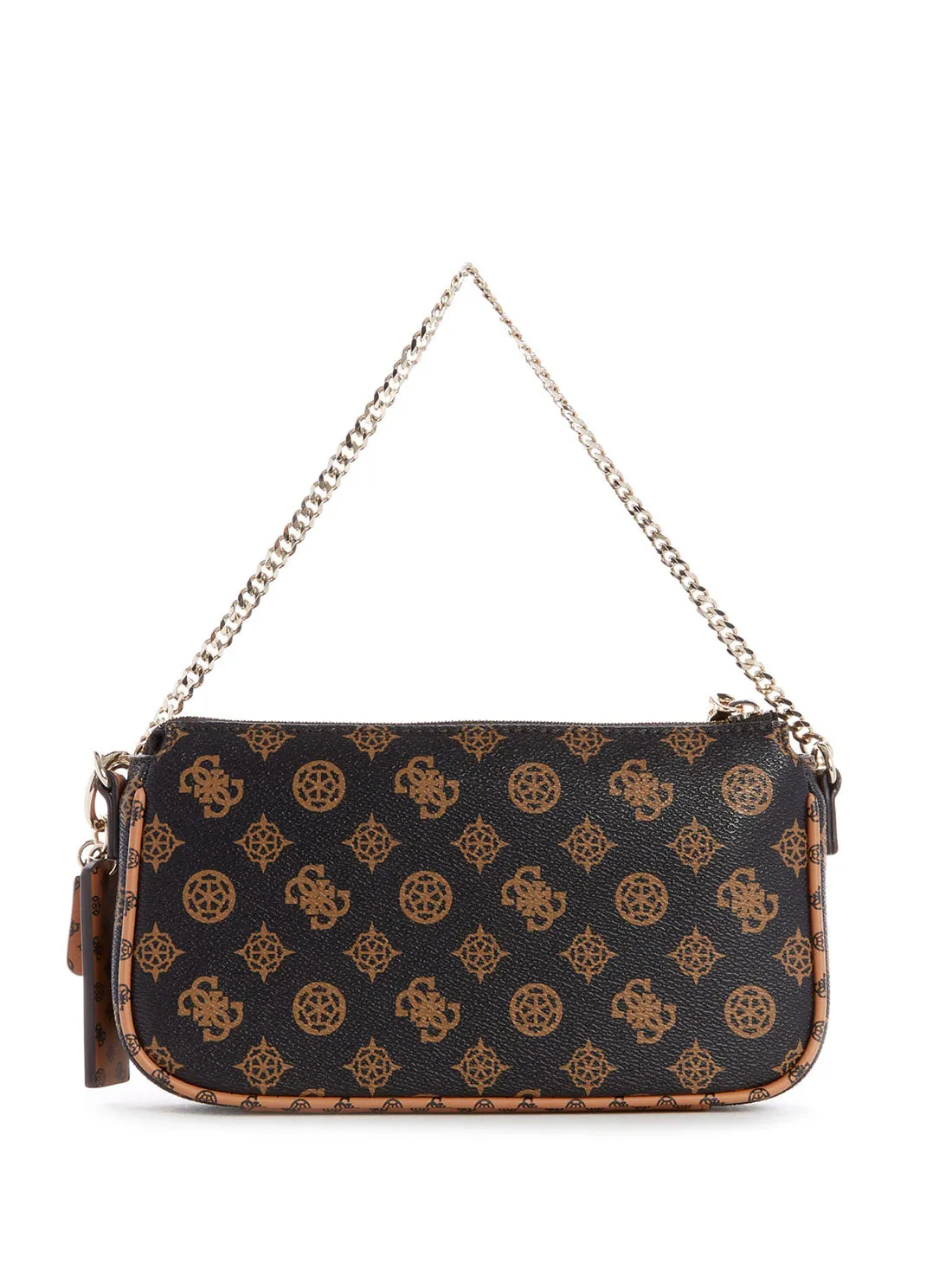 Brown Logo Arie Crossbody Pouch Bag
