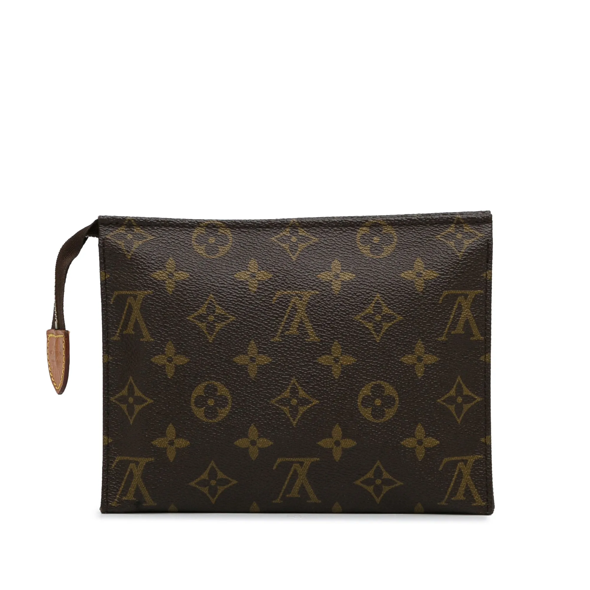 Brown Louis Vuitton Monogram Toiletry Pouch 19