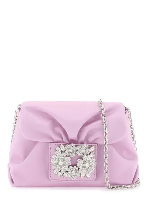 buckle rv bouquet strass mini bag