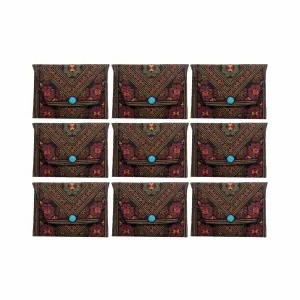 BUNDLE: Geometric Clutch | iPad / Tablet Bag - 9 Pieces - Thailand