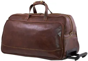BZNA Firenze Bag Domenico Piccolo braun Trolley Weekender Rollkoffer Reisetasche Business Bag Italy Handtasche Tasche Leder Neu