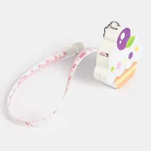 Cake shape Measuring Tape-White