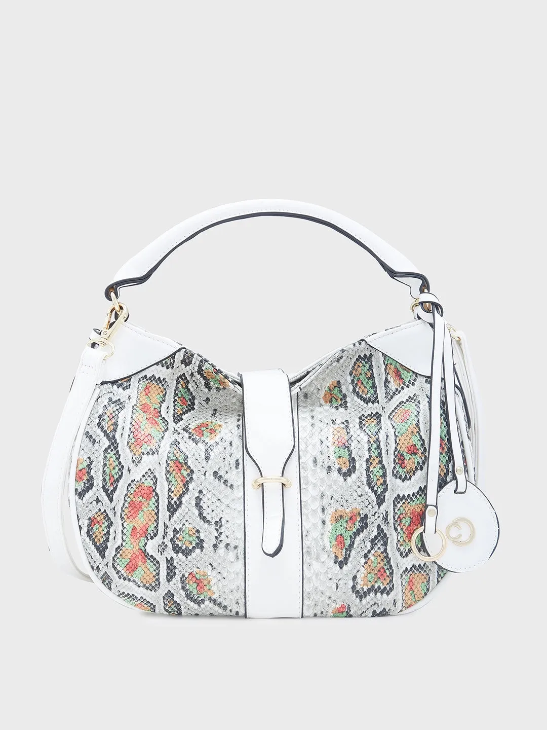 Caprese Archie Hobo Medium White