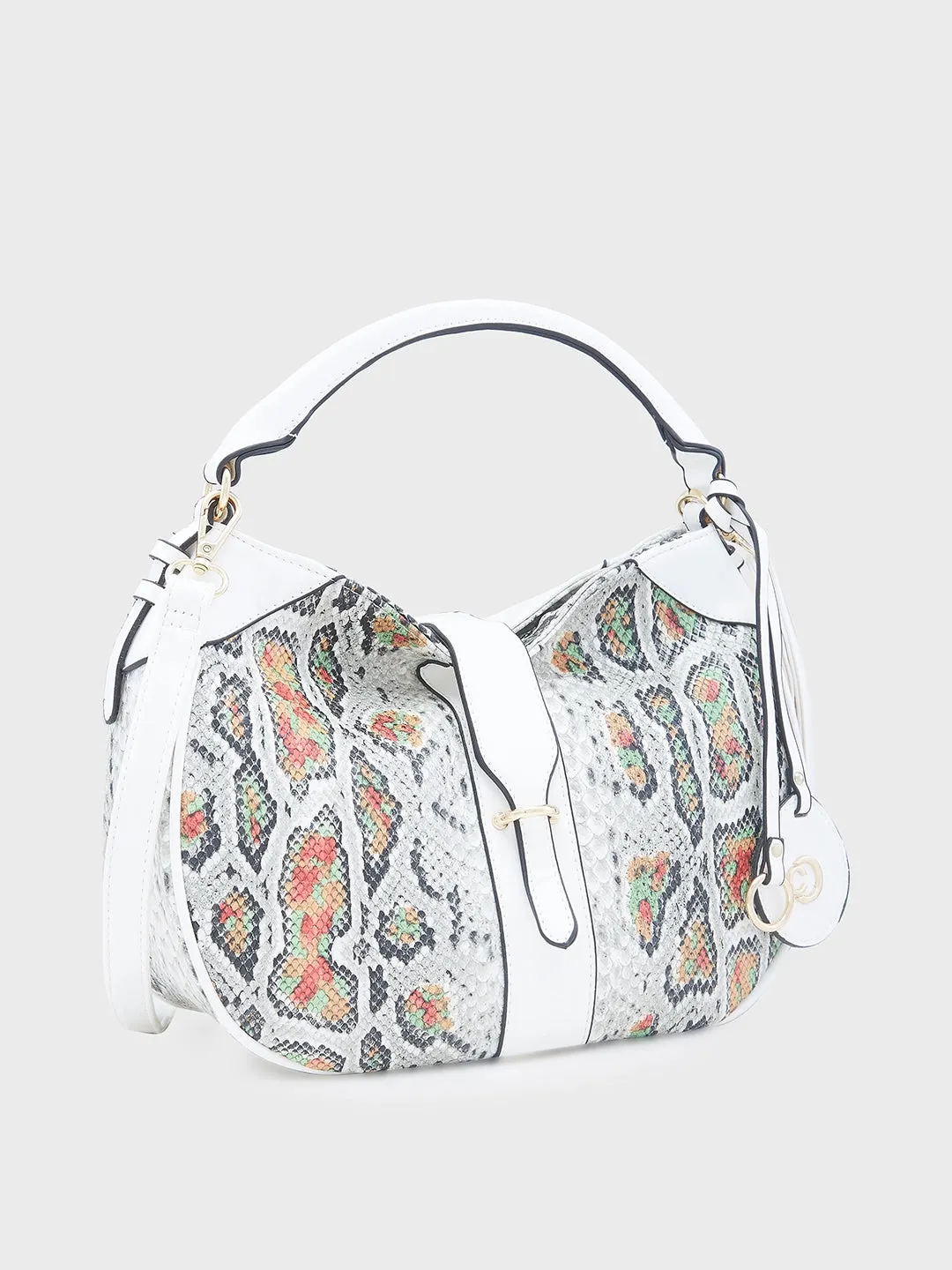 Caprese Archie Hobo Medium White