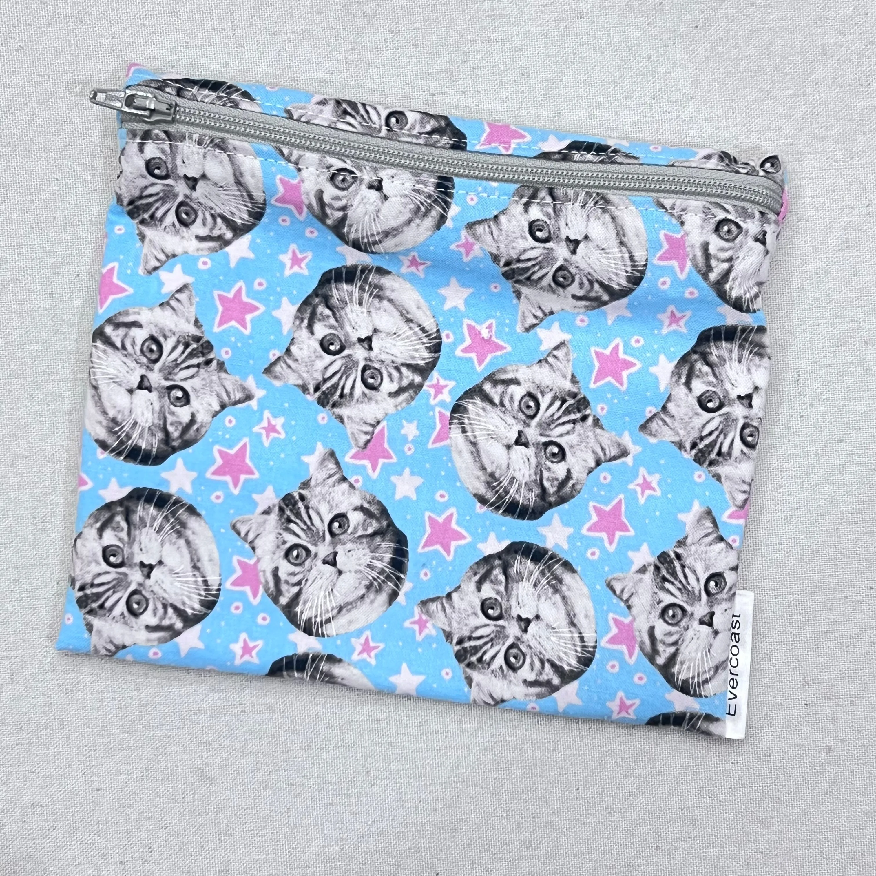 Cat Stars Reusable Sandwich Bag