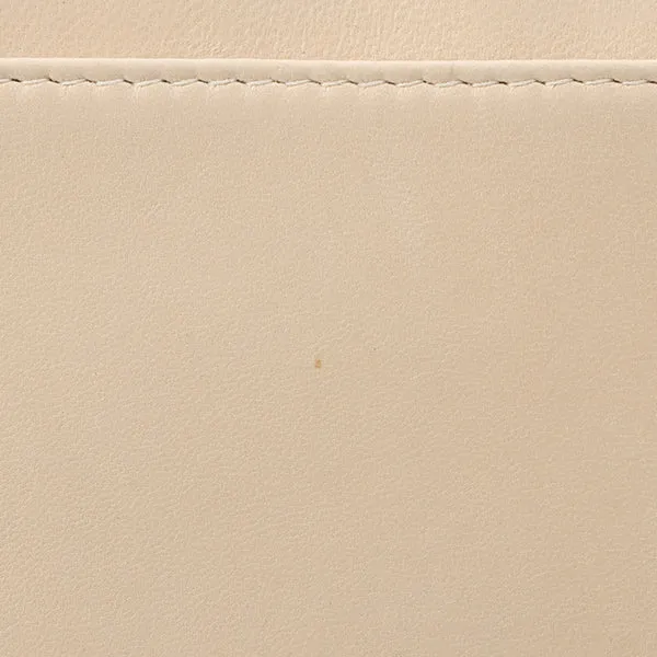 Chanel Around 1998 Made Turn-Lock Mini Chain Handle Bag Ivory