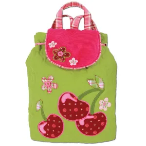 CHERRIES SIGNATURE QUILTED STEPHEN JOSEPH BACKPACK