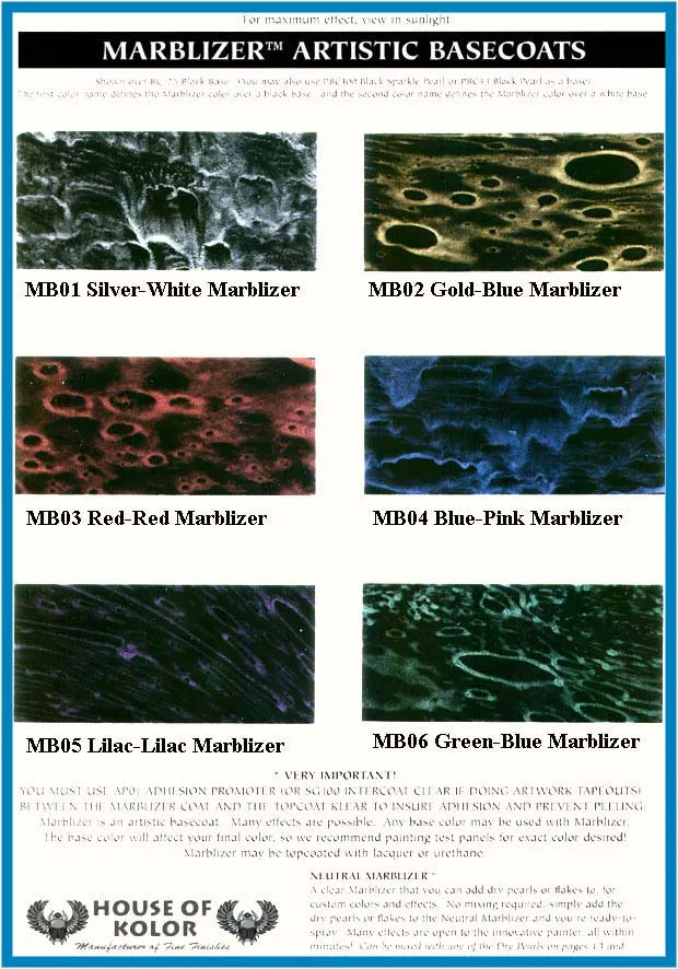 Clear - Shimrin (1st Gen) Marblizer Artistic Basecoat, 4 oz (Ready-to-Spray)