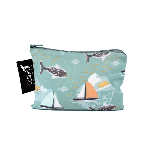 Colibri Narwhal Reusable Snack Bag - Small (Final Sale)