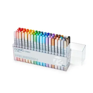 COPIC 3RD GENERATION COPIC ROUND TIP MARKER-72 COLOR SET