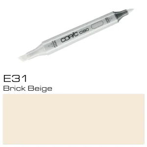 Copic Ciao Marker E 31 Brick Beige