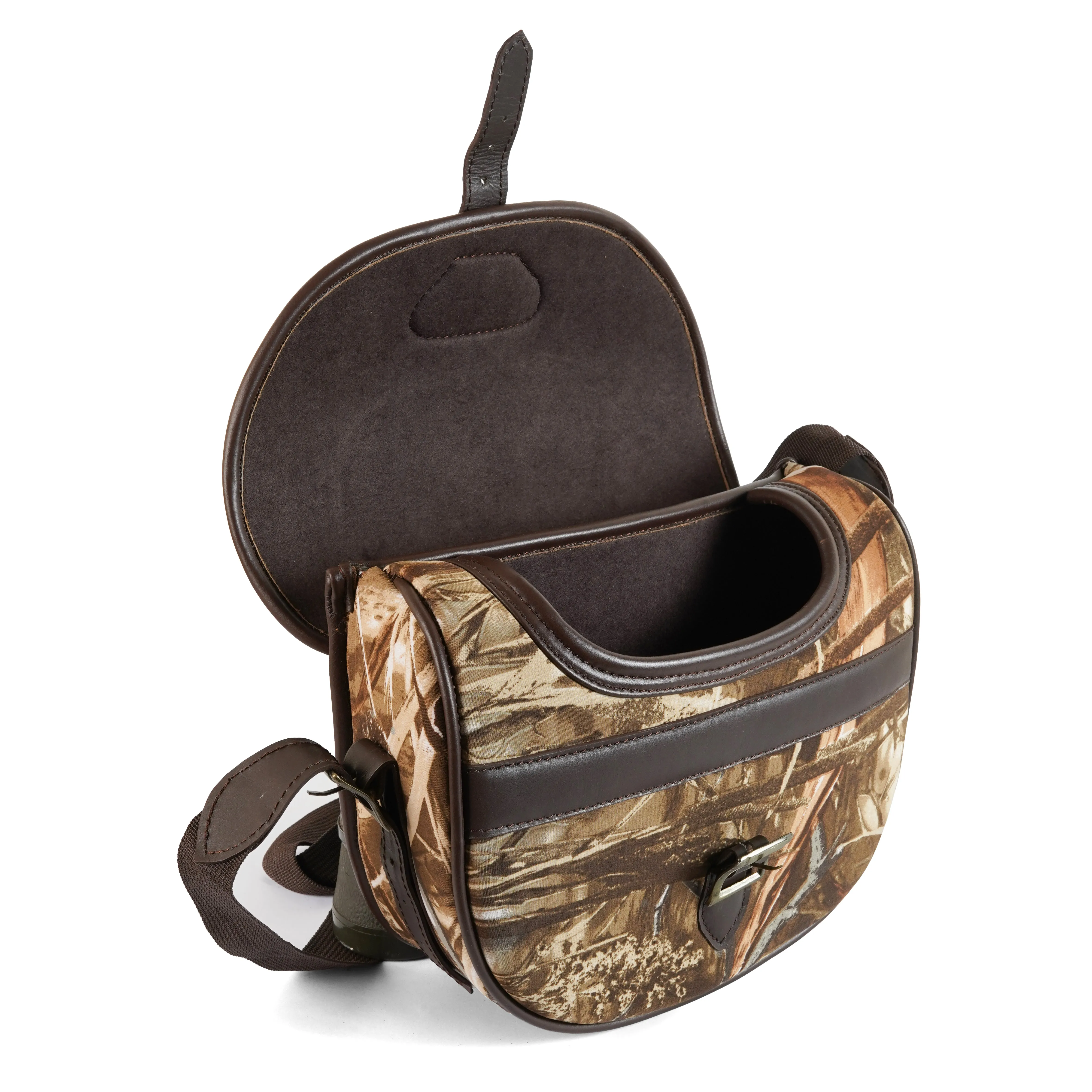 Cordura and Leather Shooting Accessories | Leather Shotgun Shell Holder