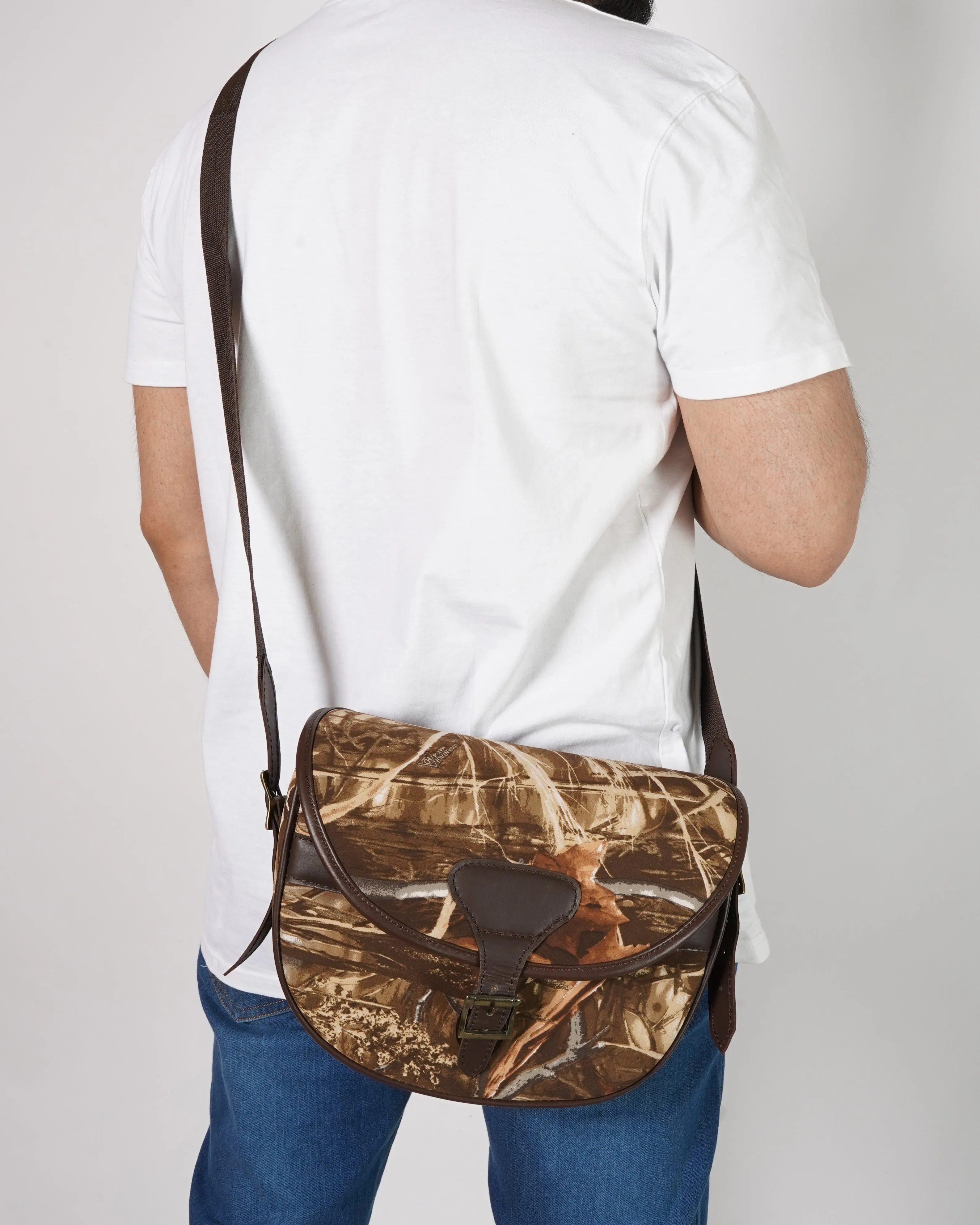 Cordura and Leather Shooting Accessories | Leather Shotgun Shell Holder