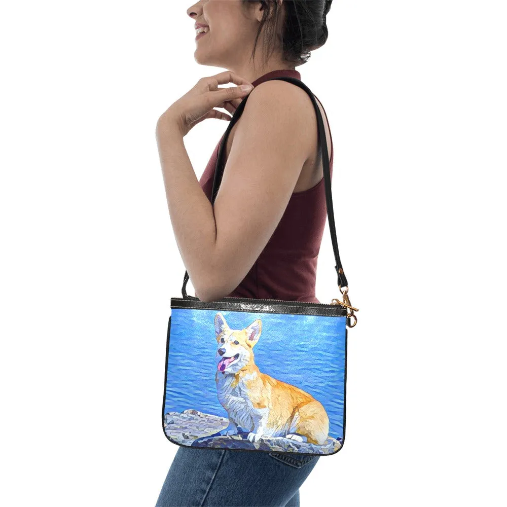 Corgi Shoulder Handbag