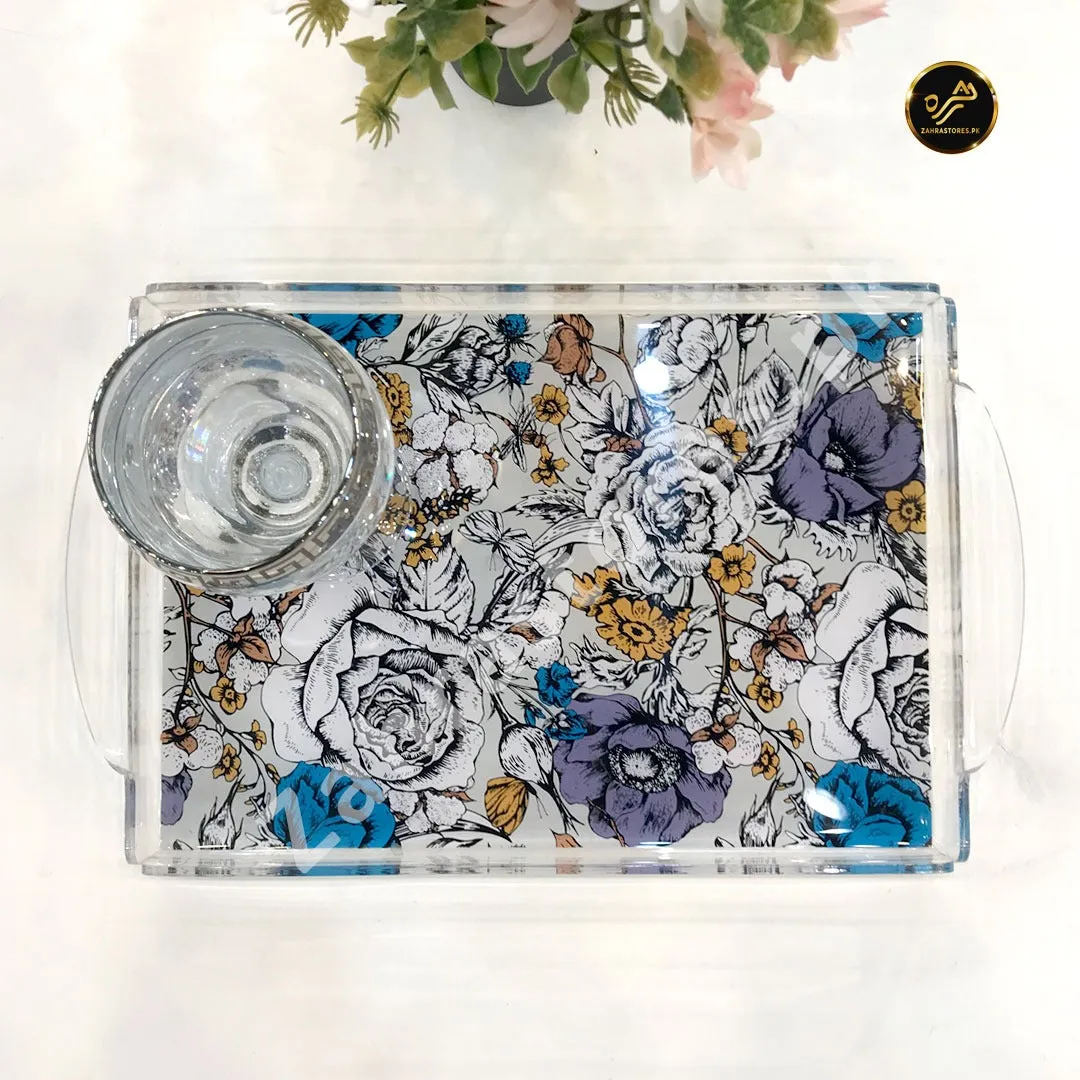 Crystal Serving Tray CT-02 (Medium)