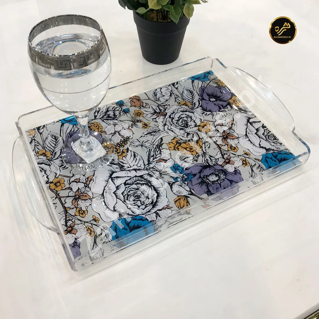 Crystal Serving Tray CT-02 (Medium)