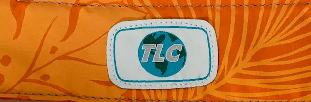 CST- Lava Hawaiian Print Clear Stadium Tote Bag