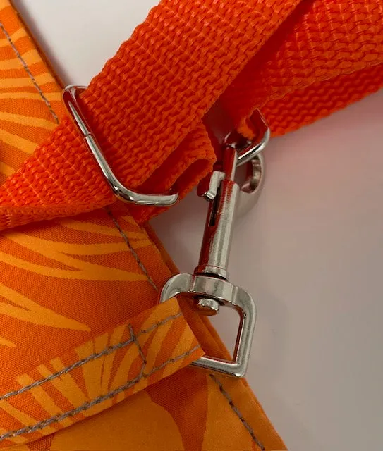 CST- Lava Hawaiian Print Clear Stadium Tote Bag