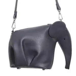 Cute Solid Color and Zip Design Crossbody Bag For Women - Gray
