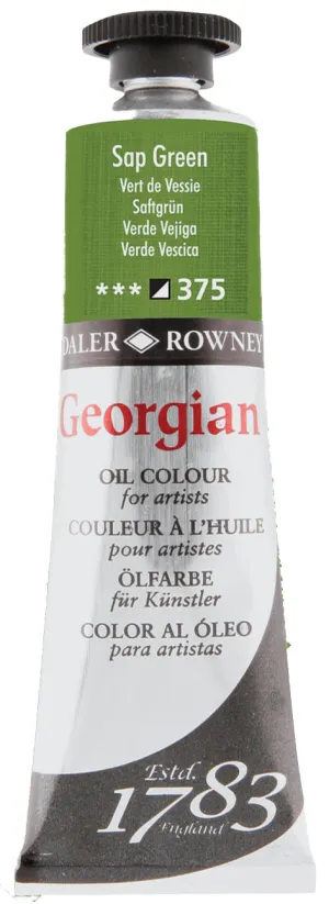 Daler Rowney Georgian Oil Paint - Sap Green