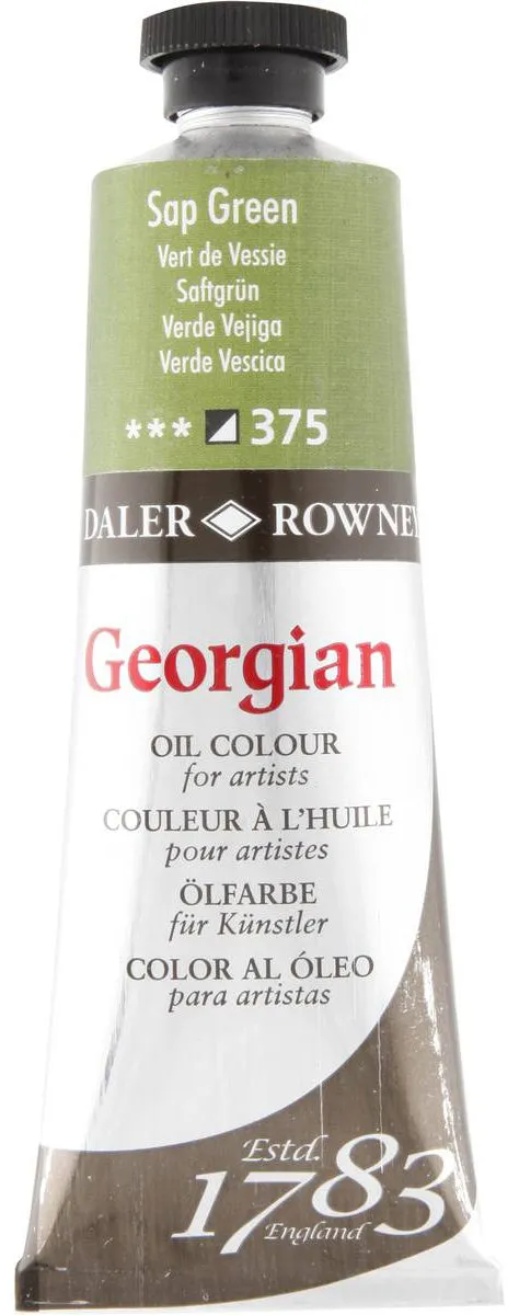 Daler Rowney Georgian Oil Paint - Sap Green