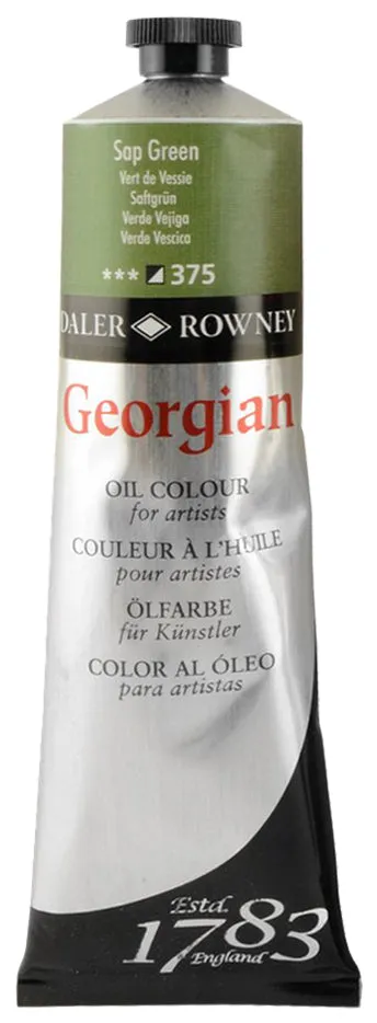 Daler Rowney Georgian Oil Paint - Sap Green