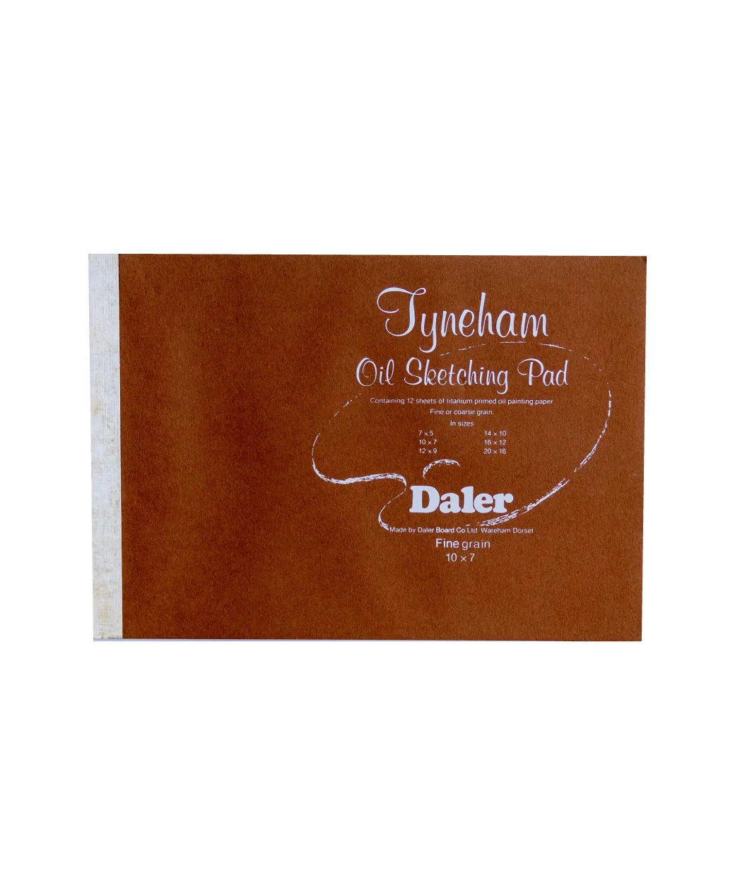 Daler-Rowney Lyneham Oil Sketching Pad 16X12