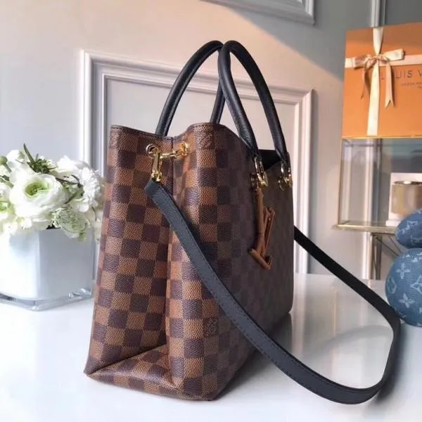 Damier Ebene Canvas Lv Riverside Handbag N40050 Noir 2018 Collection