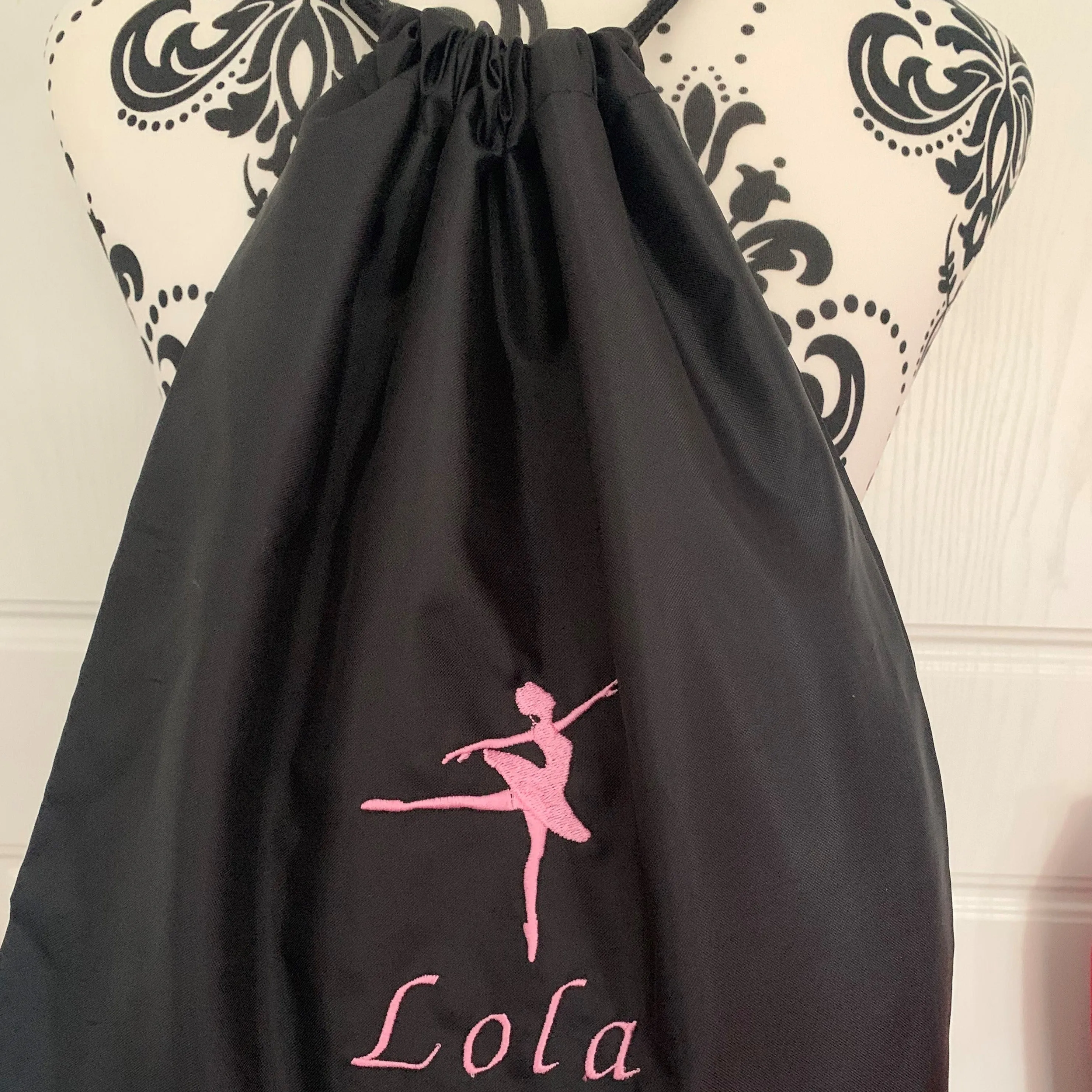 Dance - Ballet Drawstring Gym Bag - Personalised