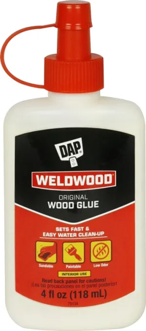 DAP 7079800496 Multi-Purpose Glue, Yellow, 4 fl-oz, Bottle :EA: QUANTITY: 1