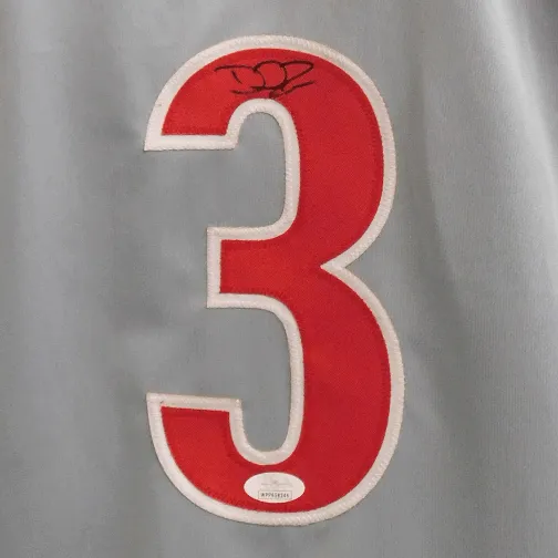 David Ross Autographed Chicago Pro Style Baseball Jersey JSA