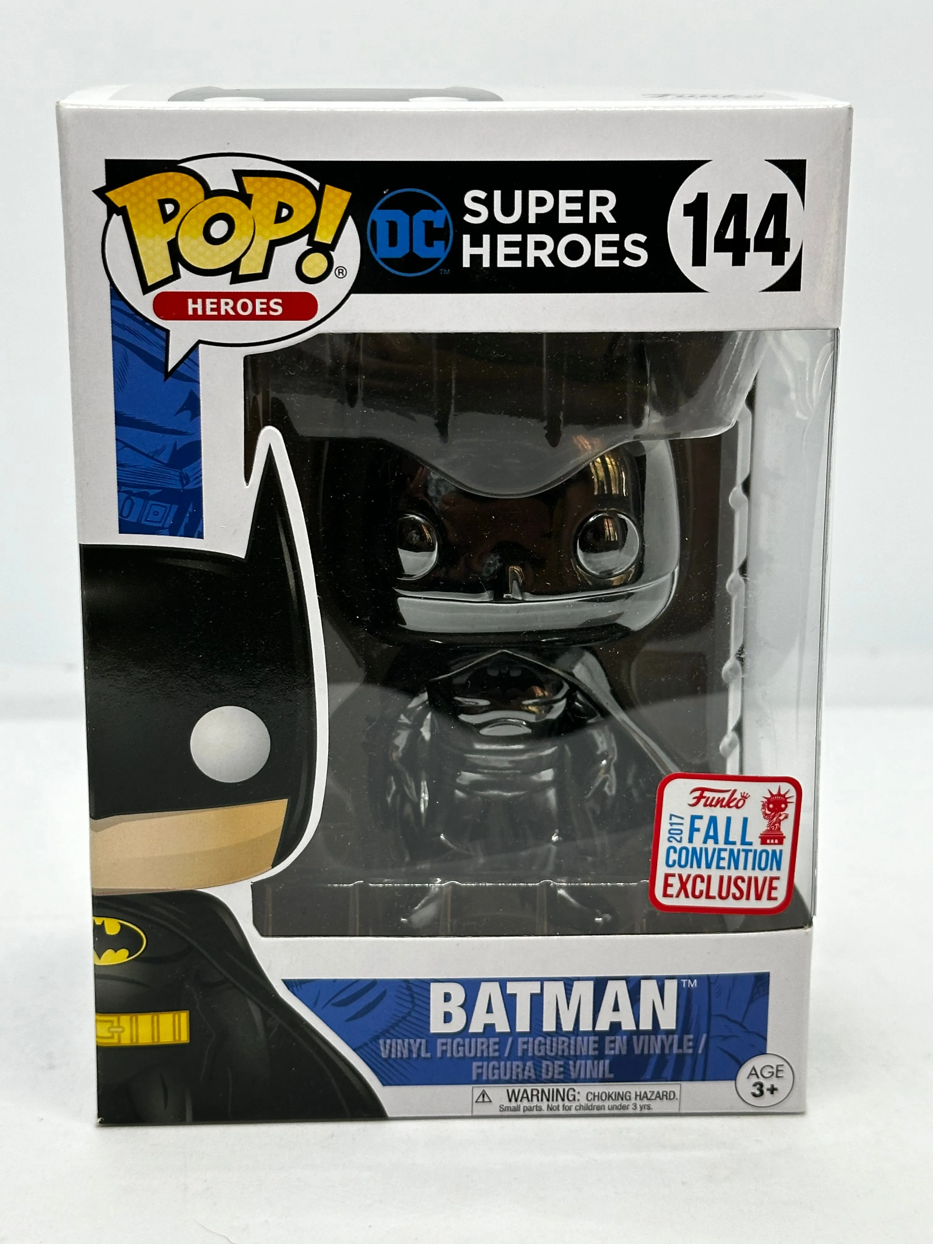 DC Super Heroes - Batman Black Chrome NYCC 2017 Exclusive Pop! Vinyl