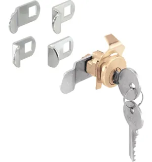 Defender Security S 4634 Mailbox Lock, Steel, Brass :CD: QUANTITY: 1