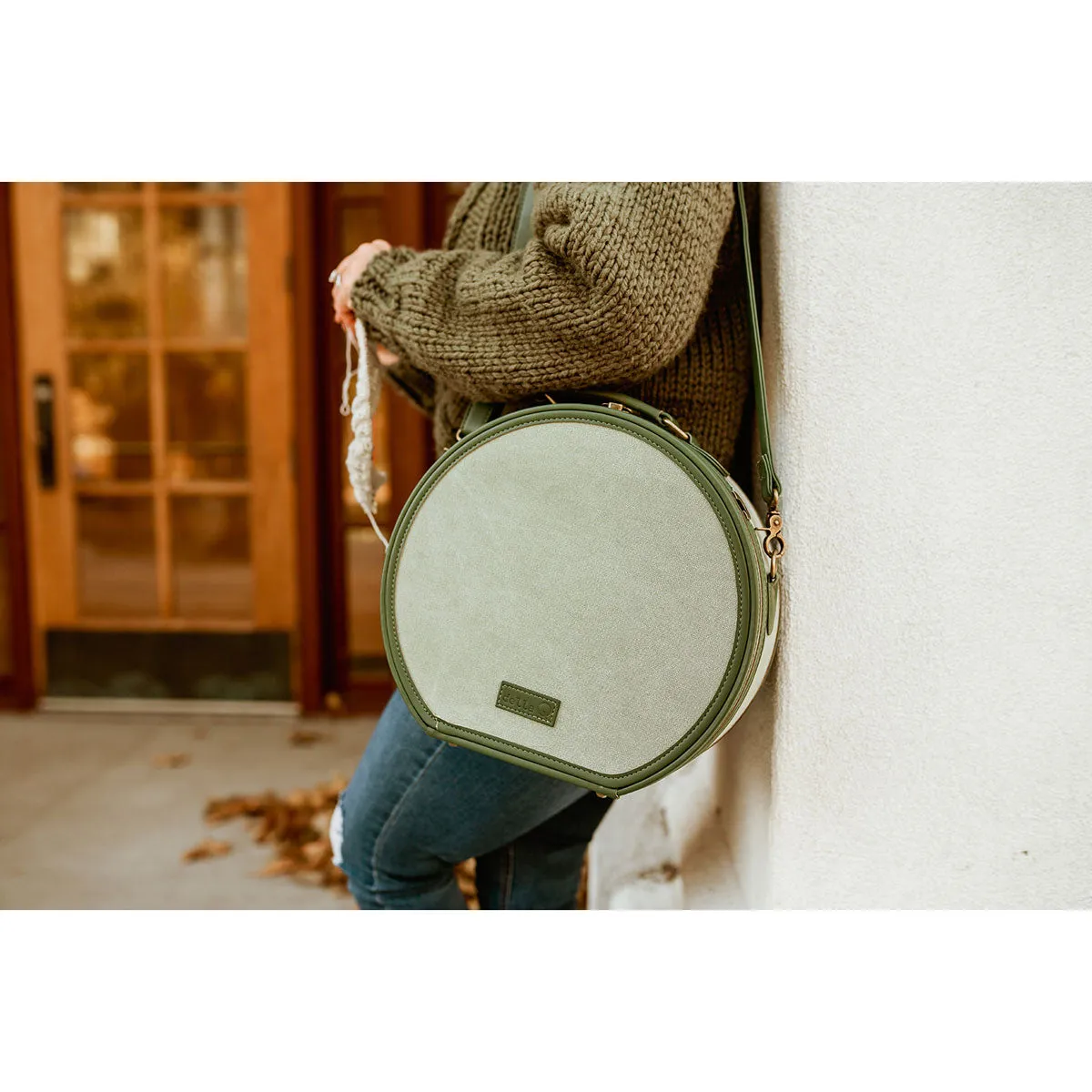 della Q Maker's Hat Box - Sage