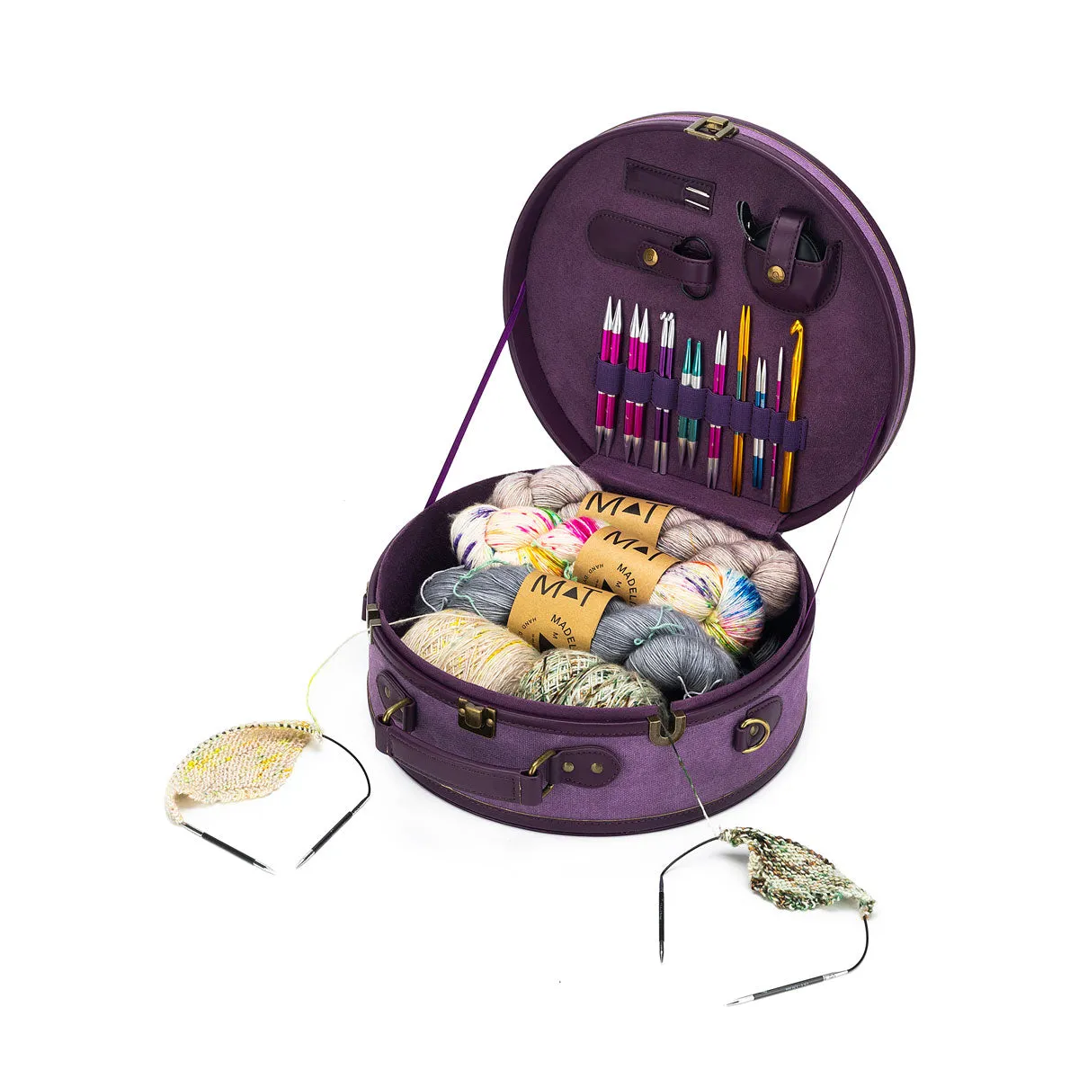 della Q Maker's Hat Box - Sage