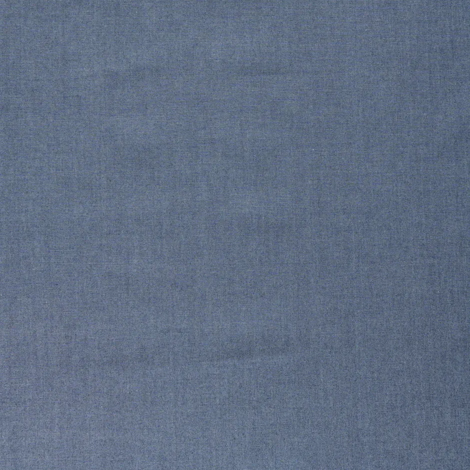Denim Blue Superfine Chambray Cotton