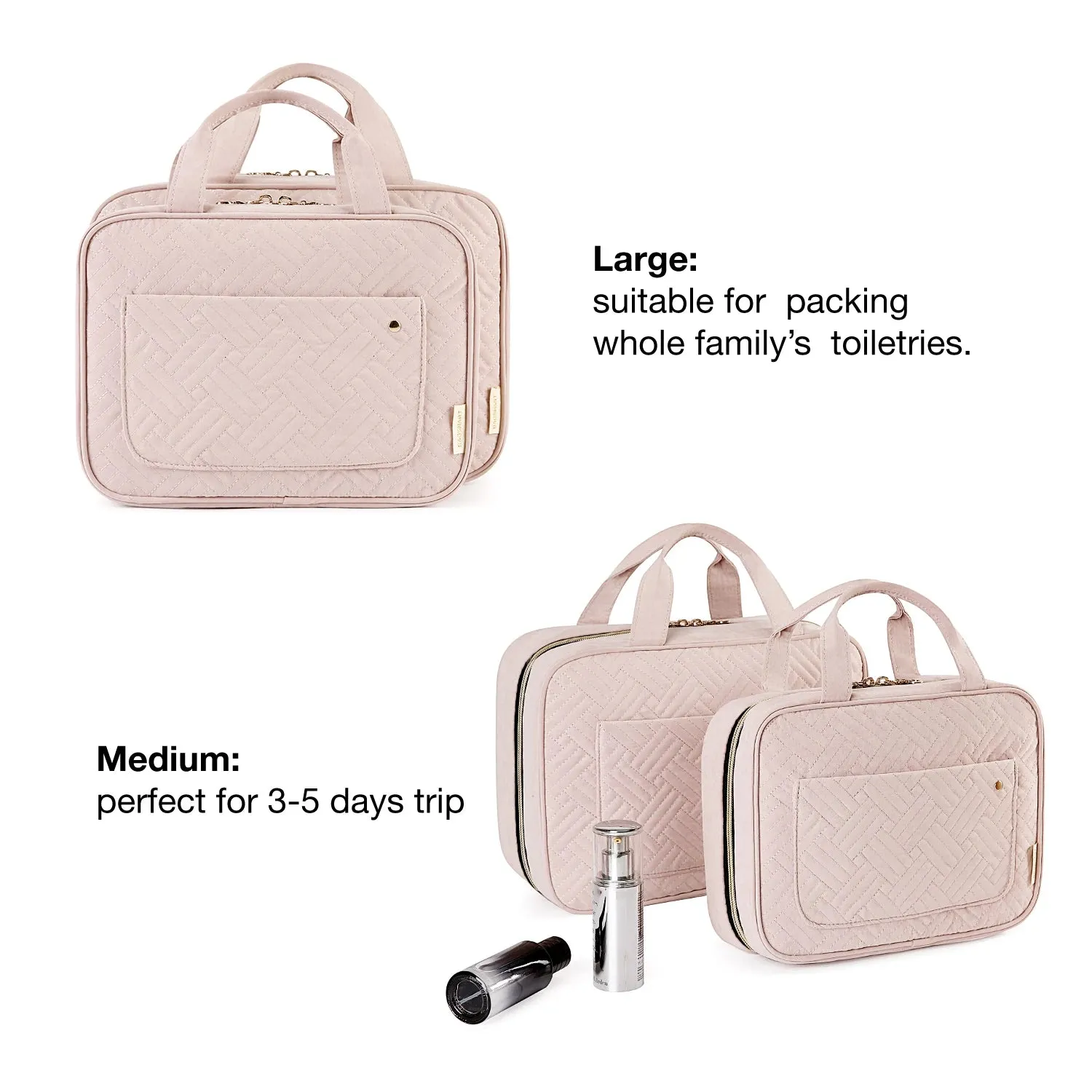 Designer Hanging Travel Toiletry Bag
