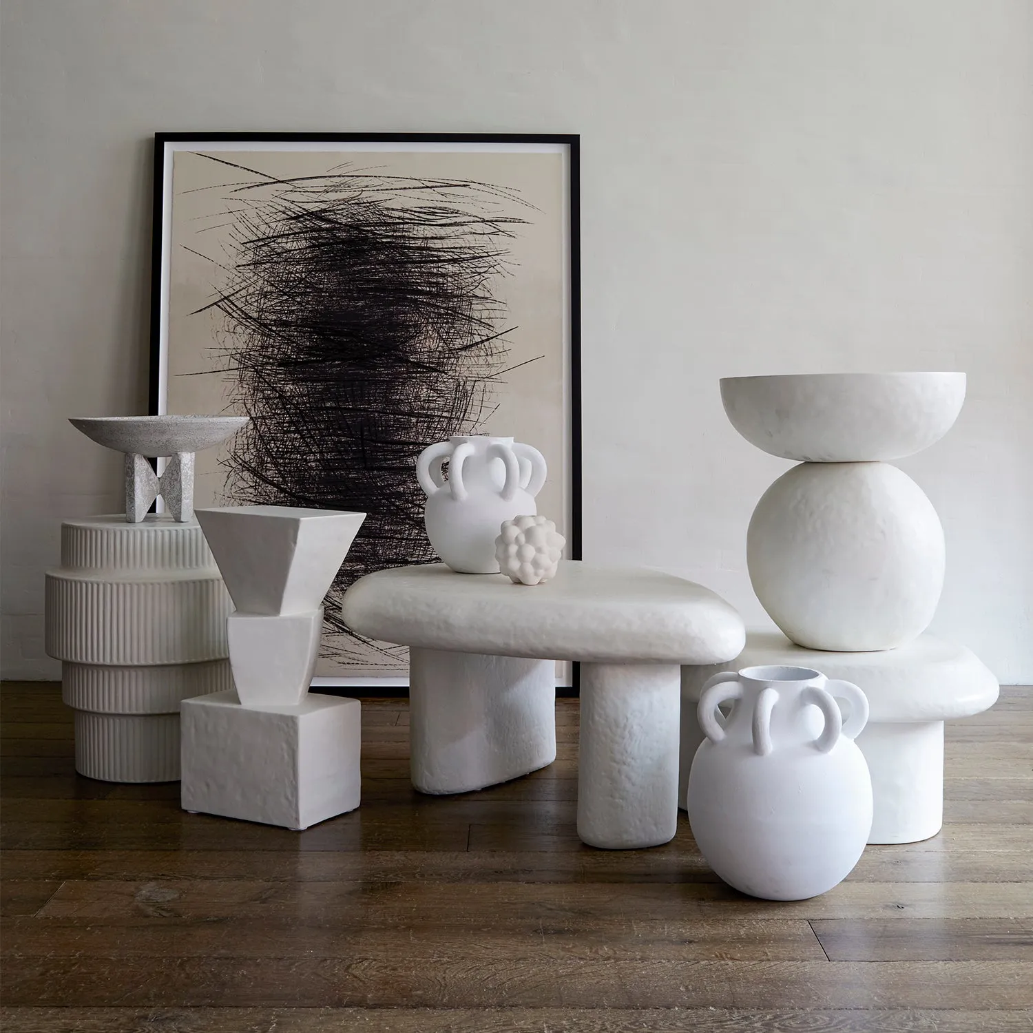 Diego Stacked Shapes Side Table