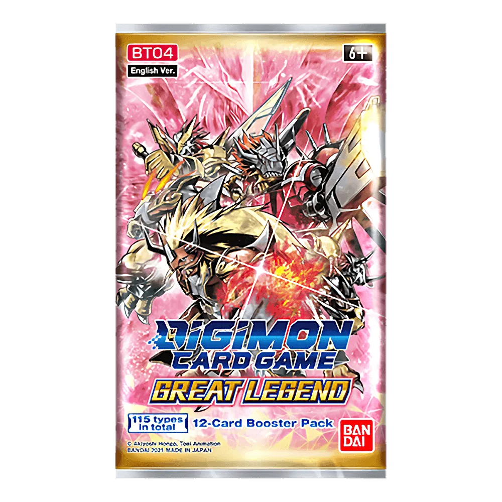 Digimon Card Game - Great Legend (BT04) - Booster Box