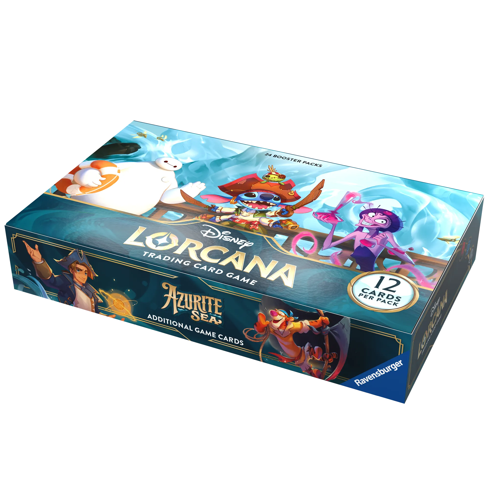 Disney - Lorcana TCG - Azurite Sea - Booster Box (24 Packs)