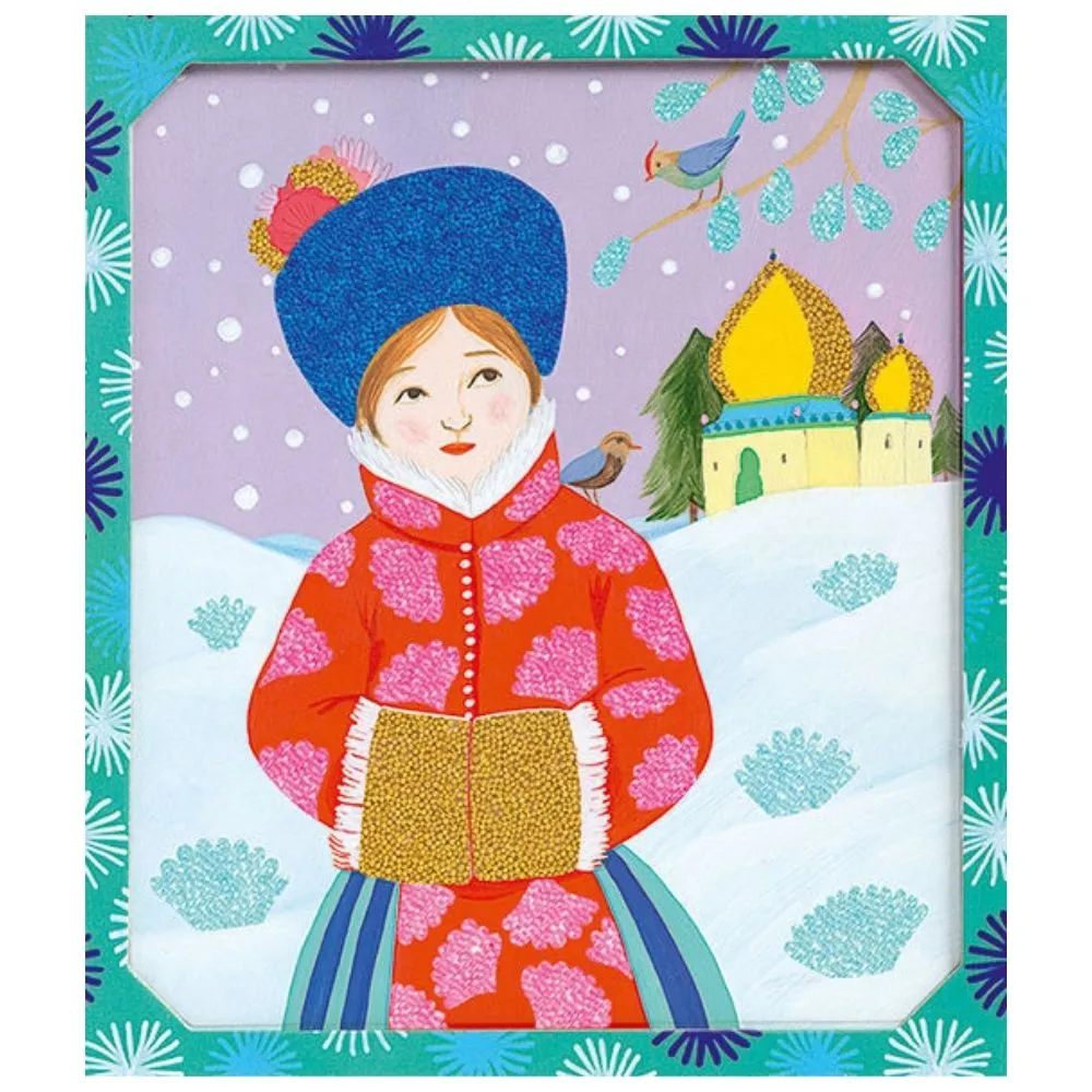 Djeco Collages Artistic Beads - Around the World