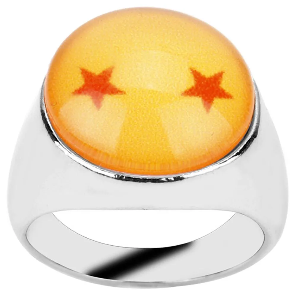 Dragon Ball Goku Z Stars Rings for Men Women Cosplay Punk Jewelry