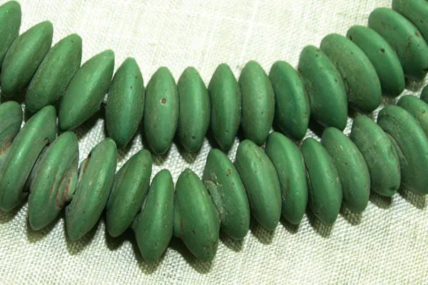 Dutch Wound Glass Saucer Beads