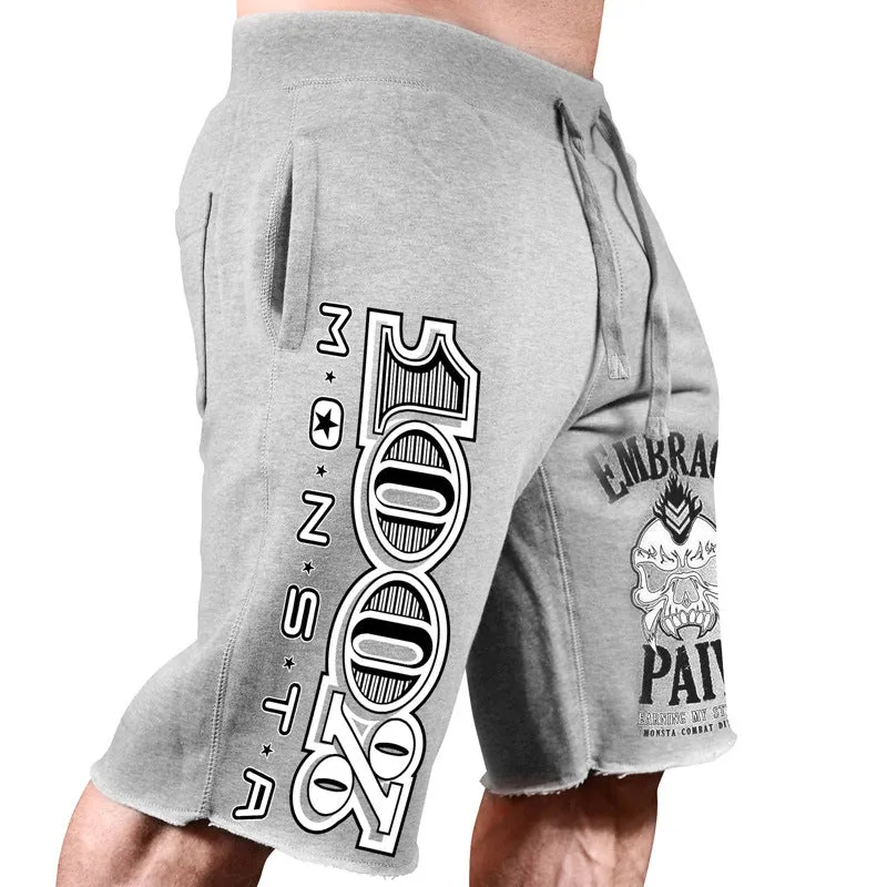 EMBRACE PAIN EARNING MY STRIPES MONSTA EXERCISE FITNESS SHORT