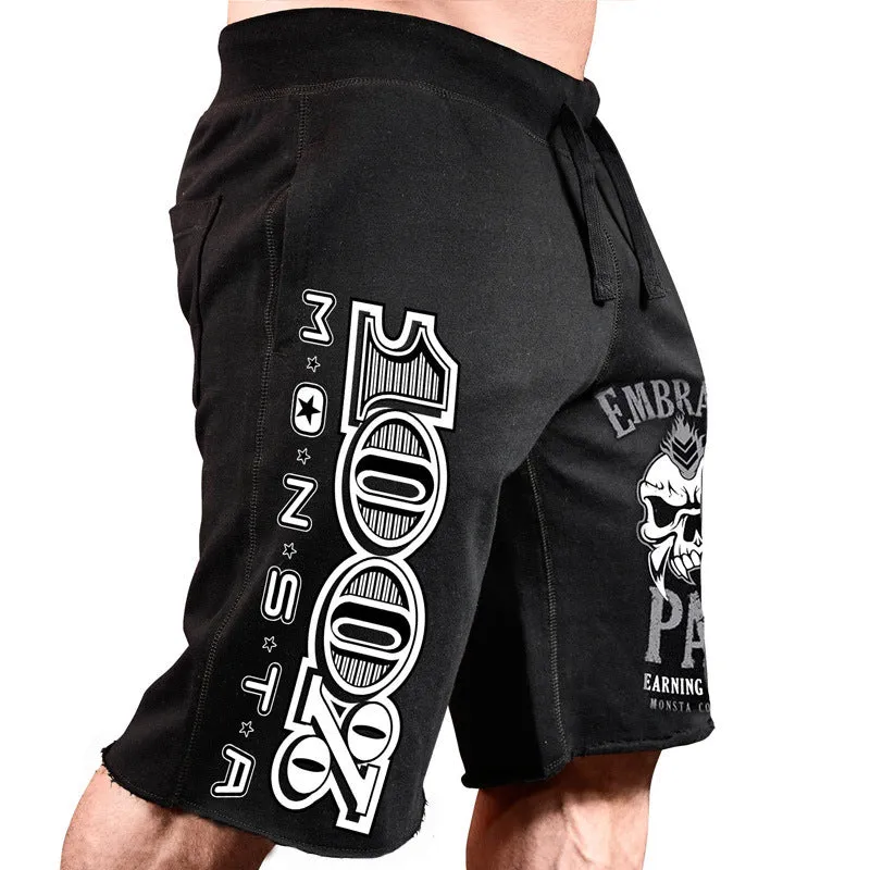 EMBRACE PAIN EARNING MY STRIPES MONSTA EXERCISE FITNESS SHORT