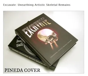 Excavate: Unearthing Artistic Skeletal Remains by Jinxi Caddel - Hardcover Book