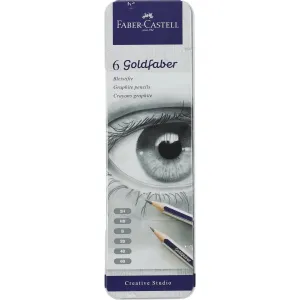 Faber-Castell Graphite Pencils Tin of 6