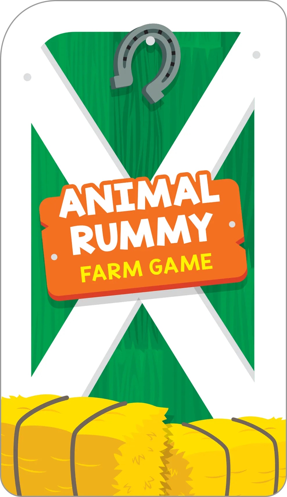 Farm Animal Rummy Card Game