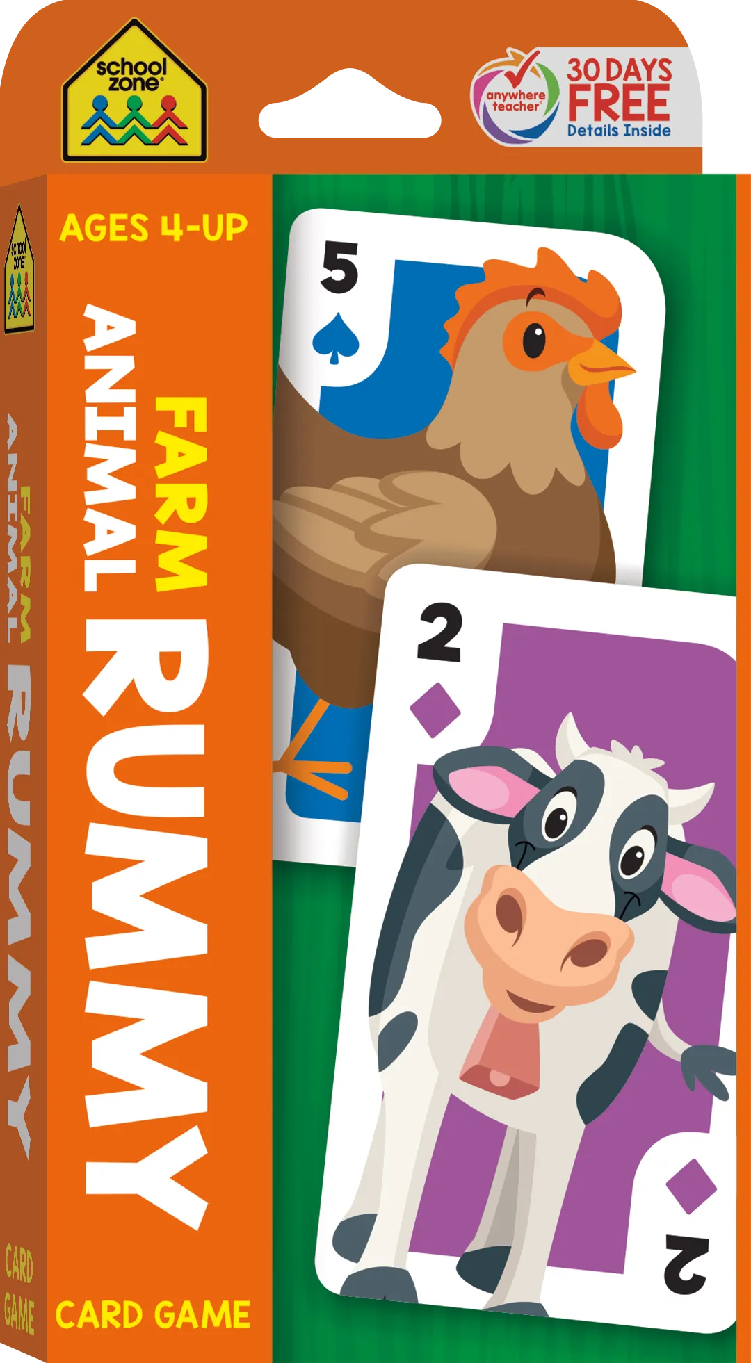 Farm Animal Rummy Card Game